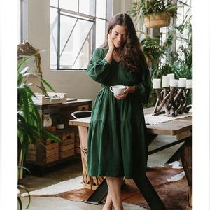 Suunday Sara Dress in Kombu in Large